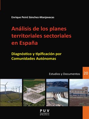 cover image of Análisis de los planes territoriales sectoriales en España